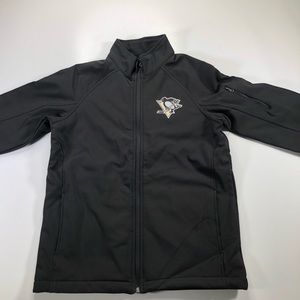 Pittsburg Penguins Black Youth Jacket Shell Coat
